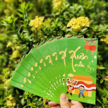xấp bbao lì xì xuân như ý mẫu 35
