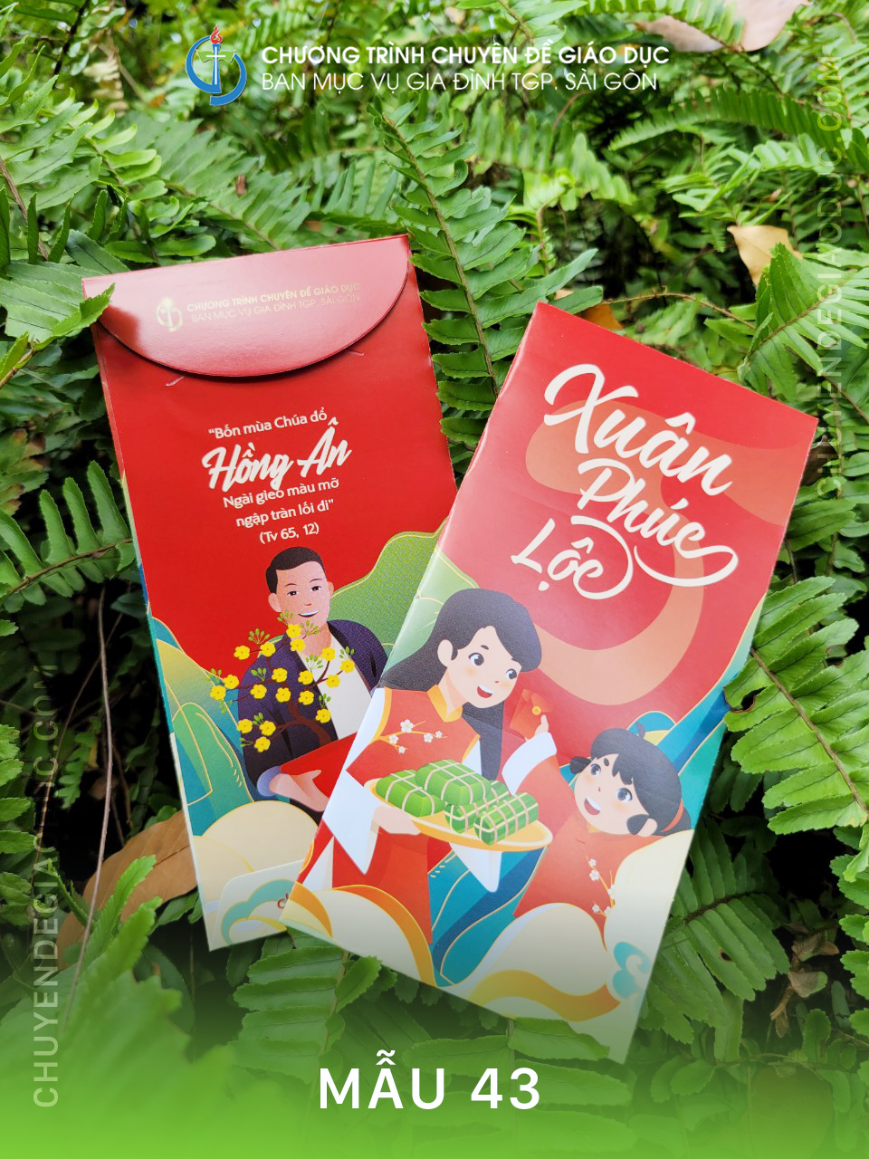 BAO LÌ XÌ XUÂN PHÚC LỘC [Mẫu 43]